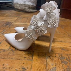 Floral Detail Heel